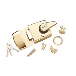 Best Sale 😍 ERA 183-31 Double Locking Night Latch Brass 40mm Backset ⭐
