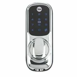 Promo ✨ Yale Keyless Connected Smart Door Lock Polished Chrome 👏
