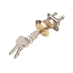 Best deal 🎉 Smith & Locke Replacement Night Latch Rim Cylinder Polished Brass 43mm 🌟