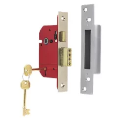 Deals π ERA Satin Nickel BS 5-Lever Mortice Sashlock 64mm Case - 44mm Backset β¨