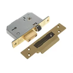Best deal 🎉 Union Polished Brass BS 5-Lever Mortice Sashlock 67mm Case - 40mm Backset 😍