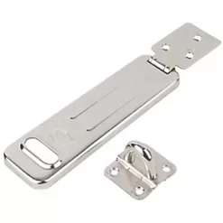 Deals 🤩 Smith & Locke Hasp & Staple Nickel 150mm 🧨