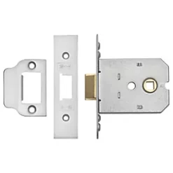 Hot Sale 🛒 Eurospec Satin Chrome Flat Mortice Latch 76mm Case - 55mm Backset 🎉