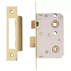 Deals 💯 ERA Brass Bathroom Lock 64mm Case - 44mm Backset 🌟