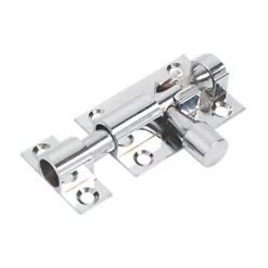 Hot Sale ⌛ Straight Door Bolt Polished Chrome 38mm ✔️