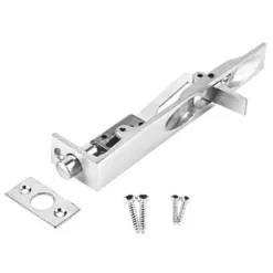 Buy 👏 Smith & Locke Flush Bolt Polished Chrome 150mm 🛒