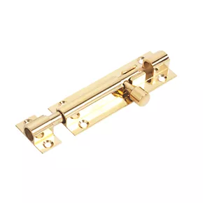Coupon 🎉 Straight Door Bolt Polished Brass 76mm 🥰 1 Coupon 🎉 Straight Door Bolt Polished Brass 76mm 🥰