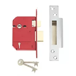 Hot Sale π Union Stainless Steel BS 5-Lever Mortice Sashlock 81mm Case - 57mm Backset π₯