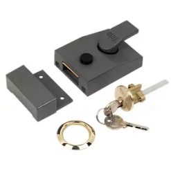 Hot Sale 😍 Yale 630089001702 Night Latch Grey 60mm Backset 💯