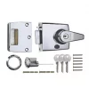 Cheapest 😉 ERA 193-37-1 Double Locking Night Latch Polished Chrome 60mm Backset 😍