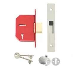 Coupon ๐ Union 5 Lever Stainless Steel 5-Lever Mortice Deadlock 68mm Case - 45mm Backset ๐คฉ
