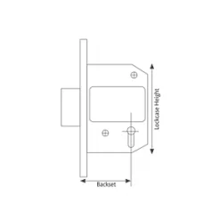 Best deal 🤩 ERA Satin Nickel BS 5-Lever Mortice Deadlock 76mm Case - 56mm Backset 🔥 -Door Locks & Bolts Shop 51063 A2