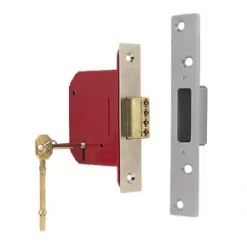 Best deal π€© ERA Satin Nickel BS 5-Lever Mortice Deadlock 76mm Case - 56mm Backset π₯