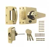 Outlet 🧨 ERA 1830-31 Double Locking Night Latch Brass 40mm Backset 🧨