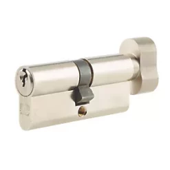 Hot Sale 🎉 Union 6-Pin Thumbturn Euro Cylinder Lock 35-35 (70mm) Satin Nickel 🔔