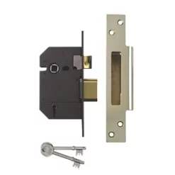 Best deal π₯ Yale Polished Brass 5-Lever Sashlock 64mm Case - 45mm Backset π