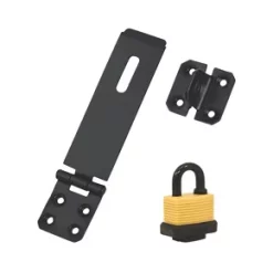 Buy ✨ Hardware Solutions Hasp & Staple Black 160mm 🛒
