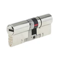 Flash Sale 🔔 Yale Platinum 3-Star Euro Profile Cylinder 45-50 (95mm) Nickel 🔥