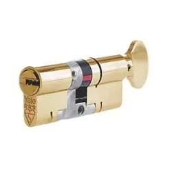 Best reviews of 🛒 Yale Platinum 3-Star Euro Profile Cylinder 40-40 (80mm) Brass 👍