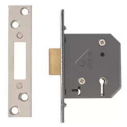 Top 10 ⌛ Yale 5 Lever Polished Chrome 5-Lever Mortice Deadlock 64mm Case - 45mm Backset ⭐