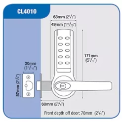 Top 10 🤩 Codelocks CL4010 SS Electronic Medium Duty Push-Button Lock Tubular Latch 👏 -Door Locks & Bolts Shop 73102 A4