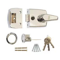 Best reviews of ❤️ ERA 1630-37-1 Replacement Night Latch Polished Chrome 60mm Backset 🌟