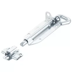 New 🔥 Ajustlock Heavy Duty Pad Bolt Blue Passivated 110mm 😉