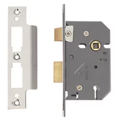 Hot Sale π Yale 5 Lever Polished Chrome 5-Lever Mortice Sashlock 64mm Case - 45mm Backset π€©