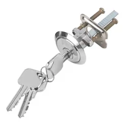 Flash Sale 🔔 Smith & Locke Replacement Night Latch Rim Cylinder Polished Chrome 43mm 👏