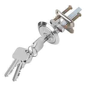 Flash Sale ๐ Smith & Locke Replacement Night Latch Rim Cylinder Polished Chrome 43mm ๐ 1 Flash Sale ๐ Smith & Locke Replacement Night Latch Rim Cylinder Polished Chrome 43mm ๐