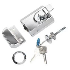 Best Pirce 🥰 Eurospec SFRCB8260PC Rim Cylinder Rollerball Polished Chrome 60mm Backset 🛒