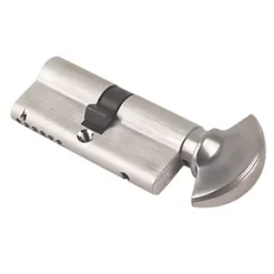 Best Pirce π ERA 6-Pin Euro Cylinder Thumbturn Lock 35-35 (70mm) Satin Nickel π―